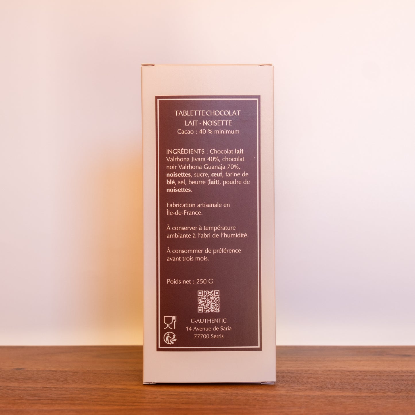 LA 250G - LAIT NOISETTE