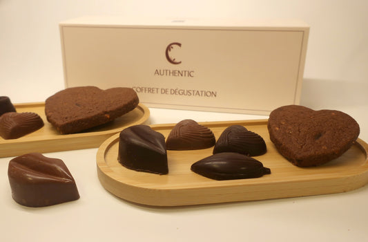 Coffret Saint Valentin - Douceurs en forme de cœur