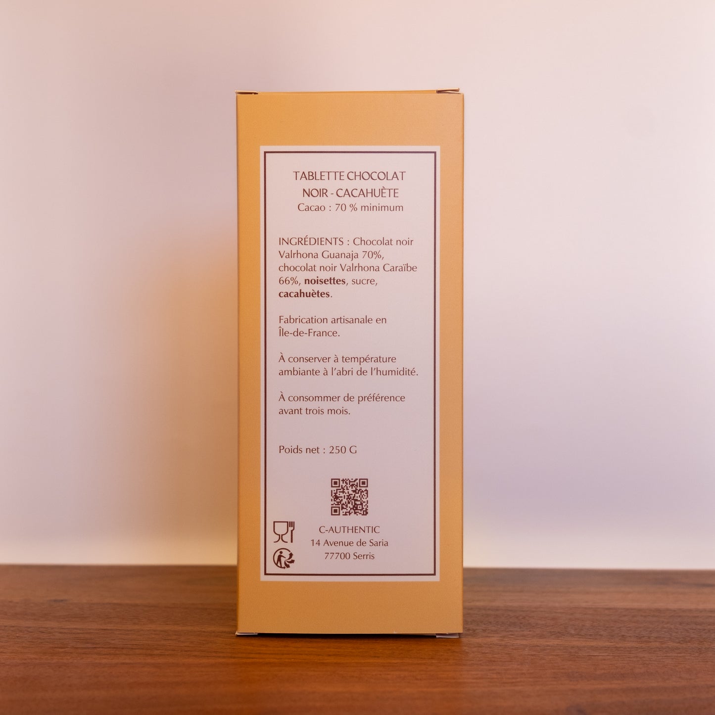 LA 250G - NOIR CACAHUÈTE